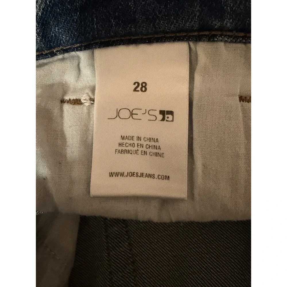 Joe's Jeans Women's‎ Size 28 Mid Rise Denim Straight Ankle